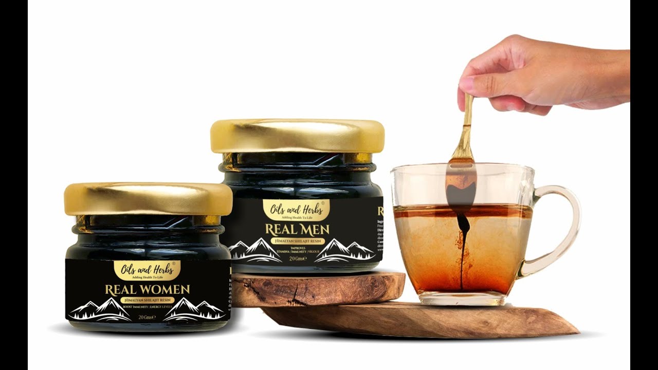 Real Men and Women Himalayan Shilajit Resin By Oils and Herbs UK- Destroyer of Weakness- Benefits