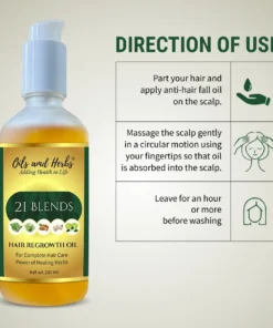 21 BLENDS HAIR REGROWTH OIL