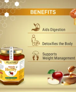 Natural Apple Vinegar Cider Honey
