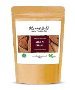 Organic Arjuna Chaal Powder - Terminalia arjuna -100% Pure, Clean and Natural
