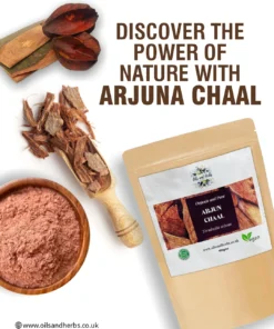 Alternative view of Organic Arjuna Chaal Powder - Terminalia arjuna -100% Pure, Clean and Natural