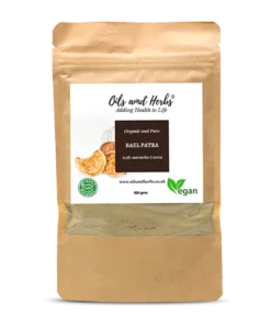 Organic Bael Patra Powder - Aegle Marmelos Correa -100% Pure, Clean and Natural