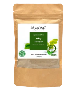Clean Organic Giloy Powder - Tinospora cordifolia -100% Pure and Natural