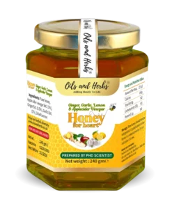 Raw Mixed Honey for Heart Care Support
