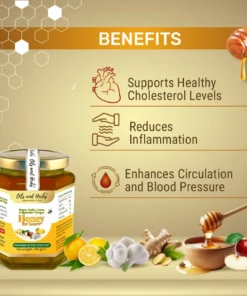 Raw Mixed Honey for Heart Care Support