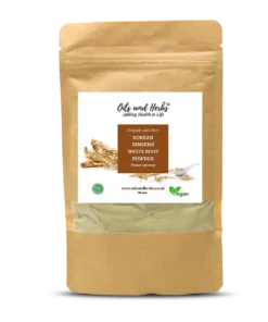 Organic Korean Ginseng Root Powder - Panax Ginseng- 100% Pure and Natural