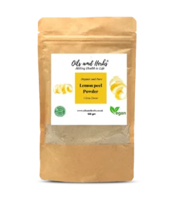 Organic Lemon Peel Powder - 100% Natural, Pure and Clean