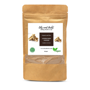 Organic Lodhra Bark Powder- Symplocos Racemosa-100% Pure, Clean and Natural