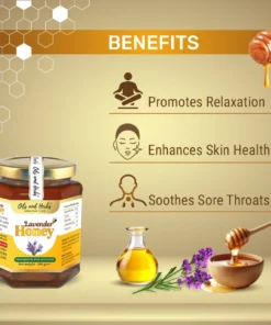 Lavender Honey- 100% Natural and Raw
