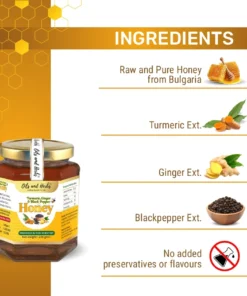 Mixed Turmeric Ginger Honey Black Pepper