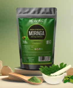 High Strength Moringa Extract Capsules-1800mg