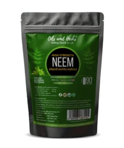 High Strength Neem Leaf Capsules -2000MG