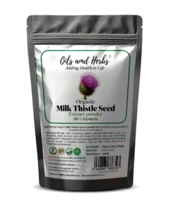 Organic Milk Thistle Seed ext. powder mockup