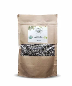 Organic Urad dal Chilka - Black Gram Split- 100% Natural, Raw and GMO FREE