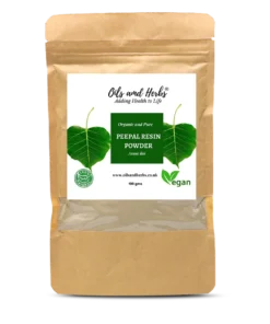 Organic Peepal Resin Powder- Arasa Ilai -100% Pure, Clean and Natural