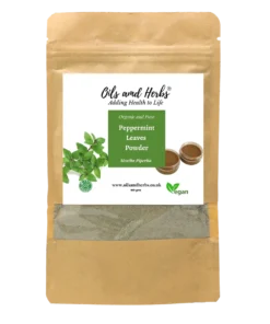 Organic Peppermint Leaves Powder - Mentha Piperita - 100% Pure, Clean and Natural