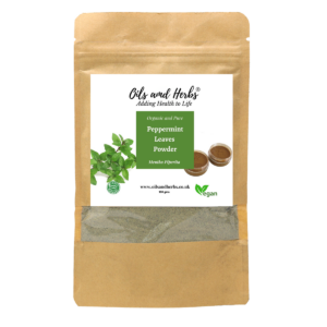 Organic Peppermint Leaves Powder - Mentha Piperita - 100% Pure, Clean and Natural