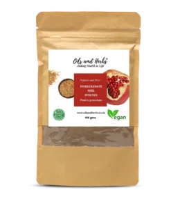 Organic Pomegranate Peel Powder - Punica granatum - 100% Pure Clean and Natural