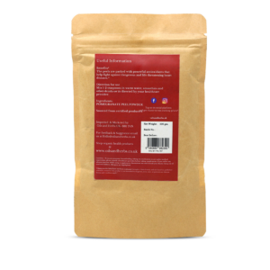 Organic Pomegranate Peel Powder - Punica granatum - 100% Pure Clean and Natural
