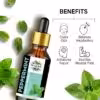 Natural Peppermint Essential Oil 100% Pure and Therapeutic Grade