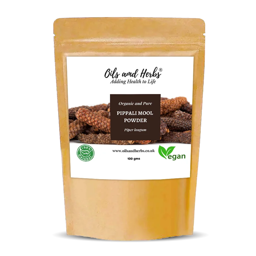 Organic Pippali Mool Powder- Piper Longum -100% Pure, Clean and Natural