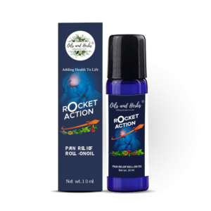 Rocket Action - Pain Relief Roll Oil