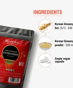 High Strength Red Korean Ginseng 3500MG