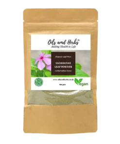 Organic Sadabahar Leaf Powder - Catharanthus Roseus -100% Pure, Clean and Natural