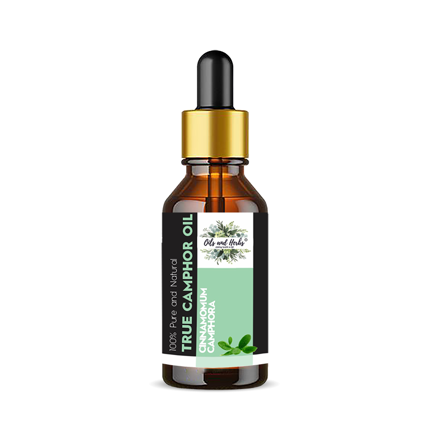 True Camphor Essential Oil 100% Pure and Natural