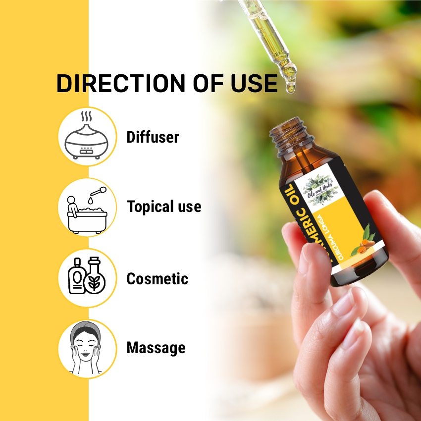 Turmeric Essential Oil-100% Pure and Natural