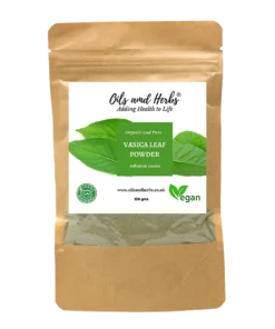 Organic Vasica Leaf Powder- Adhatoda Vasica -100% Pure and Natural