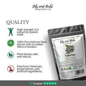 Alternative view of Organic Valerian Ext Powder-10:1