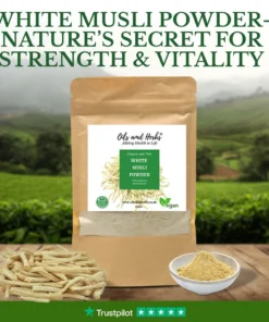Alternative view of Organic White Musli Powder – 100% Pure Safed Musli Powder