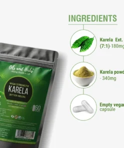 Alternative view of High Strength Bitter Melon- Karela 1600MG