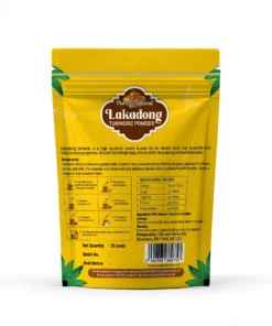 Alternative view of Lakadong Turmeric Powder