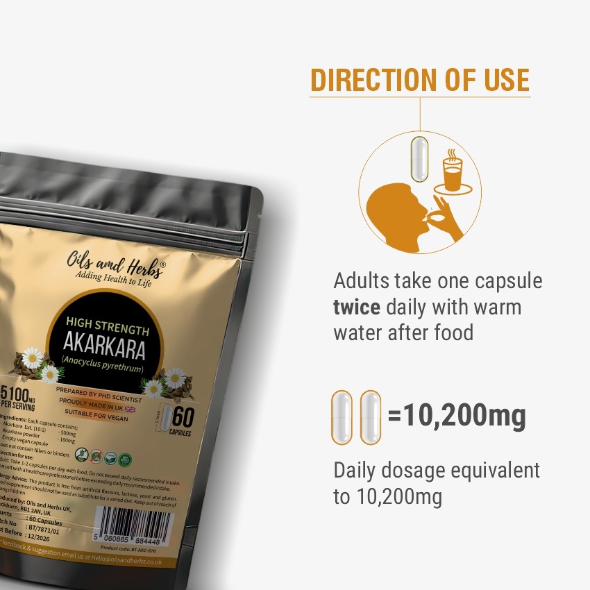 direction of use for akarkaha