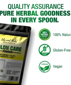 Alternative view of Colon Care Powder – Natural Herbal Blend for Digestive & Colon Health